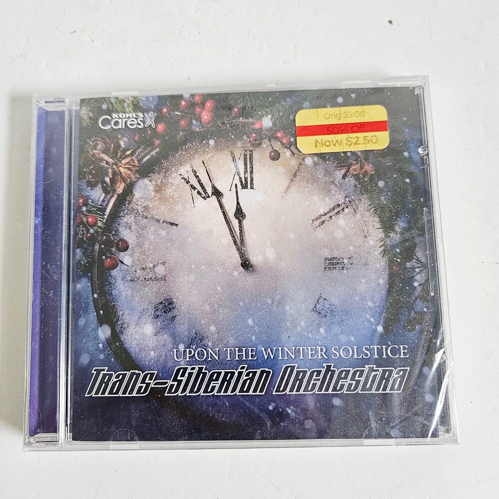 Trans-Siberian Orchestra CD Upon The Winter Solstice Christmas Music Sealed